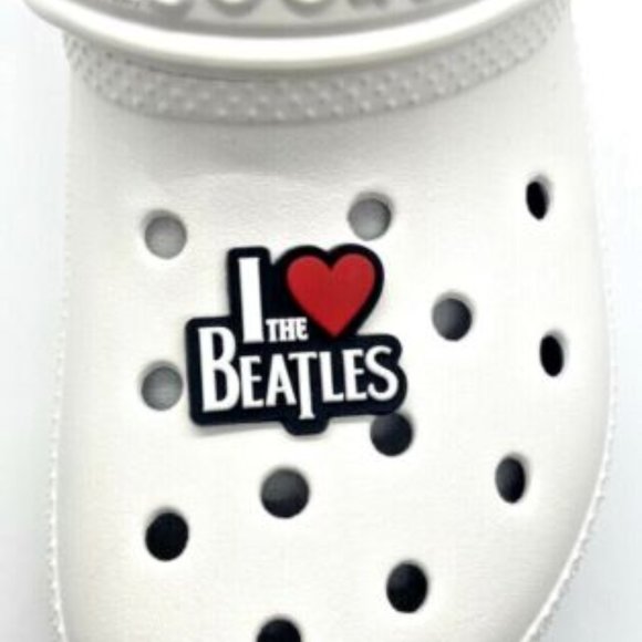 CROCS Accessories - i love the beatles croc charm